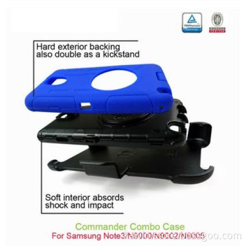 Commander 2-in-1 PC + Silicone Cover for Samsung Galaxy Note3